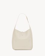 YSL LE 5 À 7 Supple Large in Grained Leather - Image 4